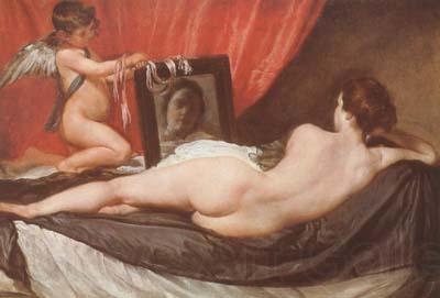 Diego Velazquez Venus at her Mirror (mk08) Norge oil painting art